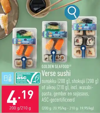 ALDI Verse sushi aanbieding