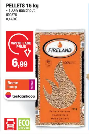 Hubo PELLETS 15 kg aanbieding