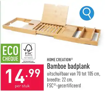 ALDI Bamboe badplank aanbieding