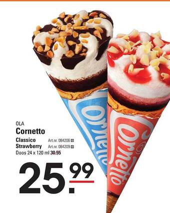 Sligro Ola Cornetto aanbieding