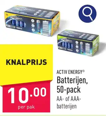 ALDI Batterijen, 50-pack aanbieding
