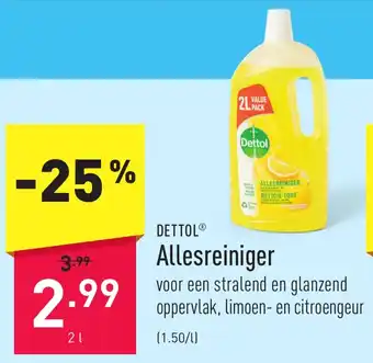 ALDI Allesreiniger 2 l aanbieding