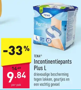 ALDI Incontinentiepants Plus L aanbieding
