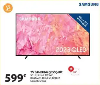 Auchan TV SAMSUNG QE55Q60C aanbieding