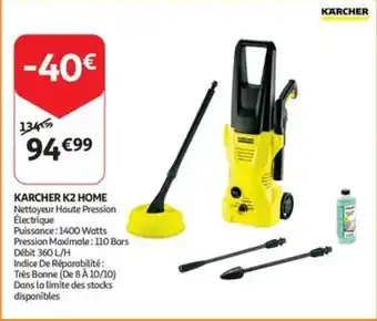 Auchan KARCHER K2 HOME aanbieding