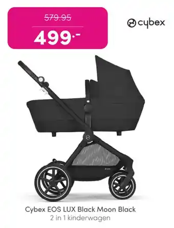 Baby & Tiener Cybex EOS LUX Black Moon Black aanbieding