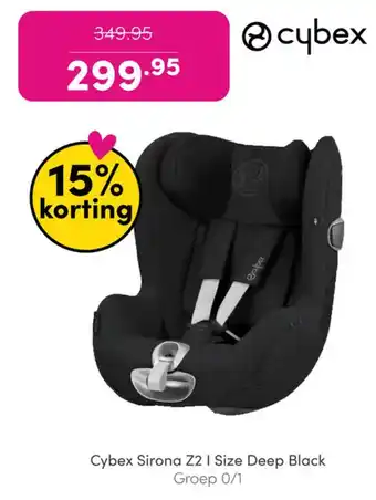 Baby & Tiener Cybex Sirona Z2 I Size Deep Black aanbieding