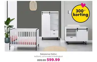 Baby & Tiener Babykamer Dalton aanbieding