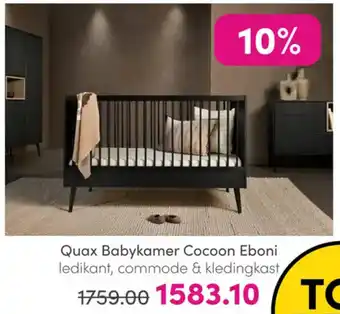 Baby & Tiener Quax Babykamer Cocoon Eboni aanbieding