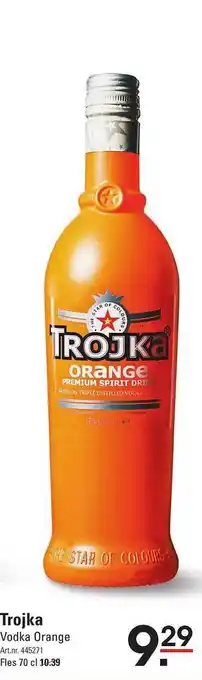 Sligro Trojka Vodka Orange aanbieding