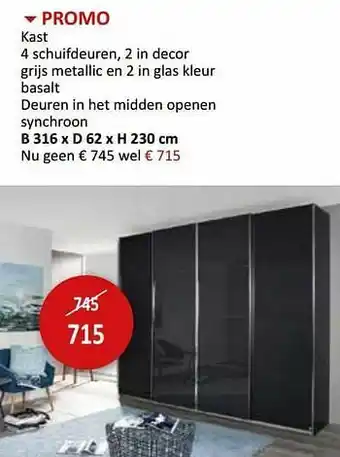 Weba Promo kast aanbieding