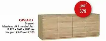 Weba Caviar dressoir aanbieding