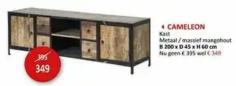 Weba Cameleon kast aanbieding