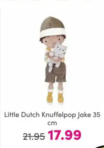 Baby & Tiener Little Dutch Knuffelpop Jake 35 cm aanbieding