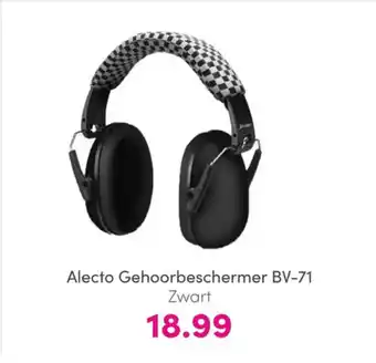 Baby & Tiener Alecto Gehoorbeschermer BV-71 Zwart aanbieding