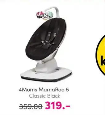 Baby & Tiener 4Moms Mama Roo 5 Classic Black aanbieding