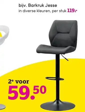 Leen Bakker Barkruk jesse aanbieding