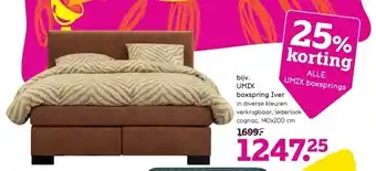 Leen Bakker Umix boxspring iver aanbieding