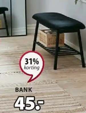Jysk Vandsted bank aanbieding