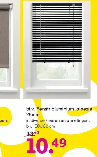 Leen Bakker Fenstr aluminium jaloezie 25mm aanbieding
