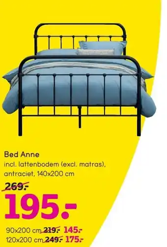 Leen Bakker Bed anne aanbieding
