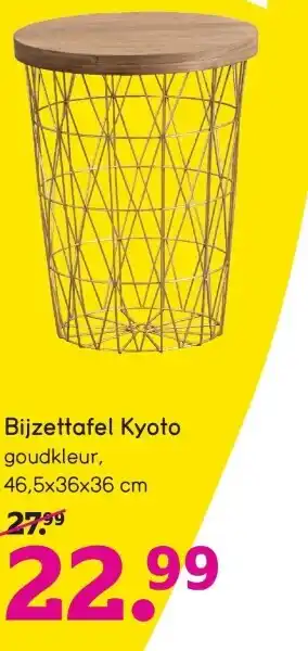 Leen Bakker Bijzettafel kyoto aanbieding