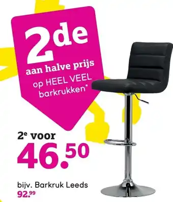 Leen Bakker Barkruk leeds aanbieding