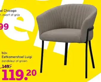 Leen Bakker Eetkamerstoel luigi aanbieding