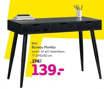 Leen Bakker Bureau montijo aanbieding