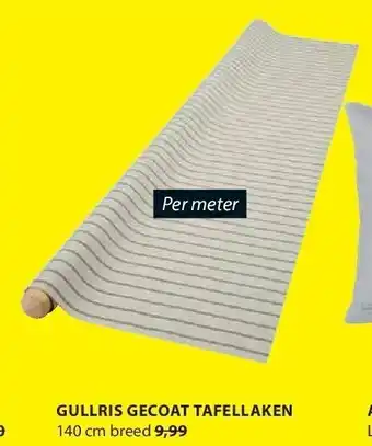 Jysk Gullris gecoat tafellaken aanbieding