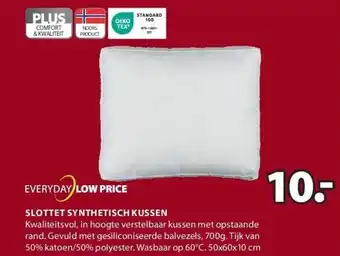 Jysk Slottet synthetisch kussen aanbieding