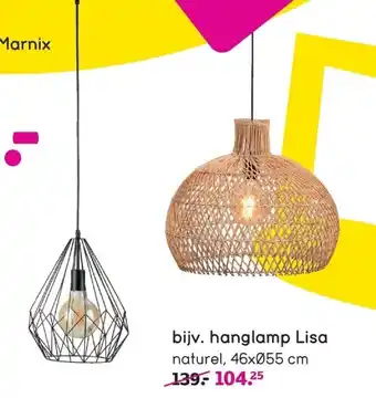 Leen Bakker Hanglamp lisa aanbieding
