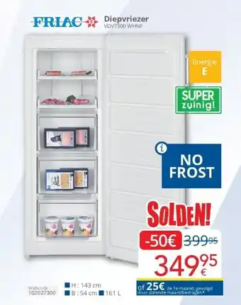 Eldi Diepvriezer aanbieding