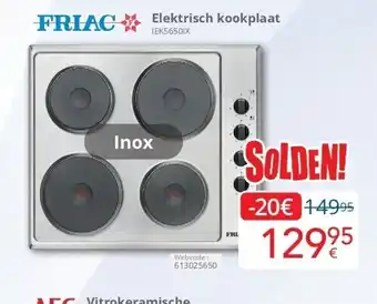 Eldi Elektrisch kookplaat aanbieding