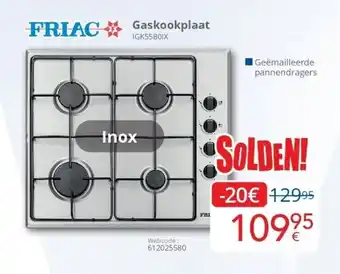 Eldi Gaskookplaat aanbieding
