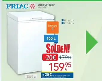 Eldi Diepvriezer aanbieding