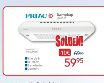 Eldi Dampkap aanbieding