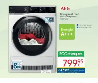 Eldi Droogkast met warmtepomp aanbieding