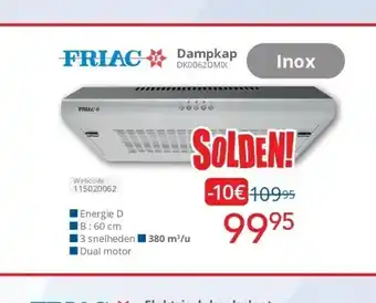 Eldi Dampkap aanbieding