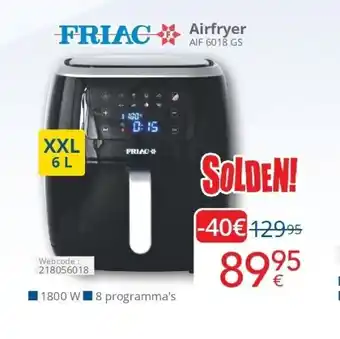 Eldi Airfryer aanbieding
