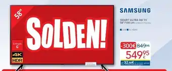Eldi Smart ultra hd tv 58’’/146 cm aanbieding