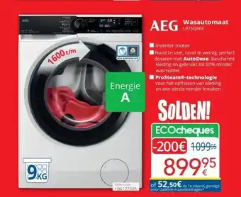 Eldi Wasautomaat aanbieding