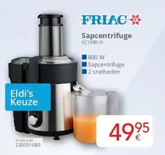 Eldi Sapcentrifuge aanbieding
