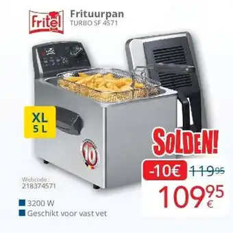 Eldi Frituurpan aanbieding