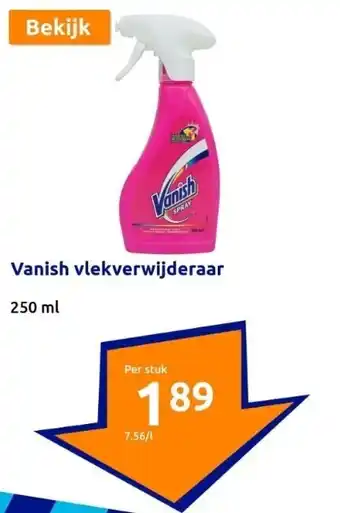 Action Vanish vlekverwijderaar aanbieding