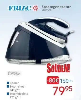 Eldi Stoomgenerator aanbieding