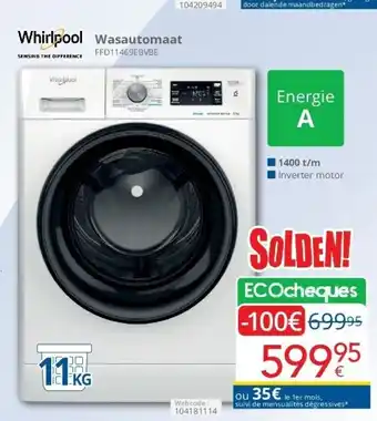 Eldi Wasautomaat aanbieding