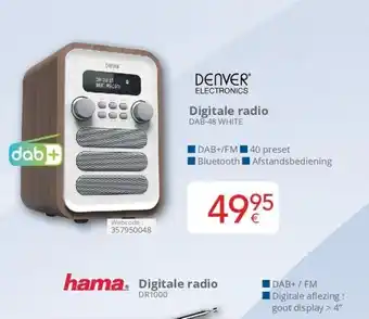 Eldi Digitale radio aanbieding