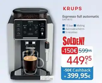 Eldi Espresso full automatic aanbieding