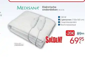 Eldi Elektrische onderdeken aanbieding